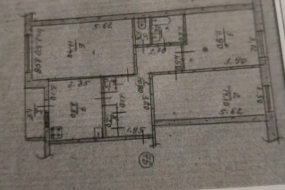 Продаётся 3-комнатная квартира, 70 м²