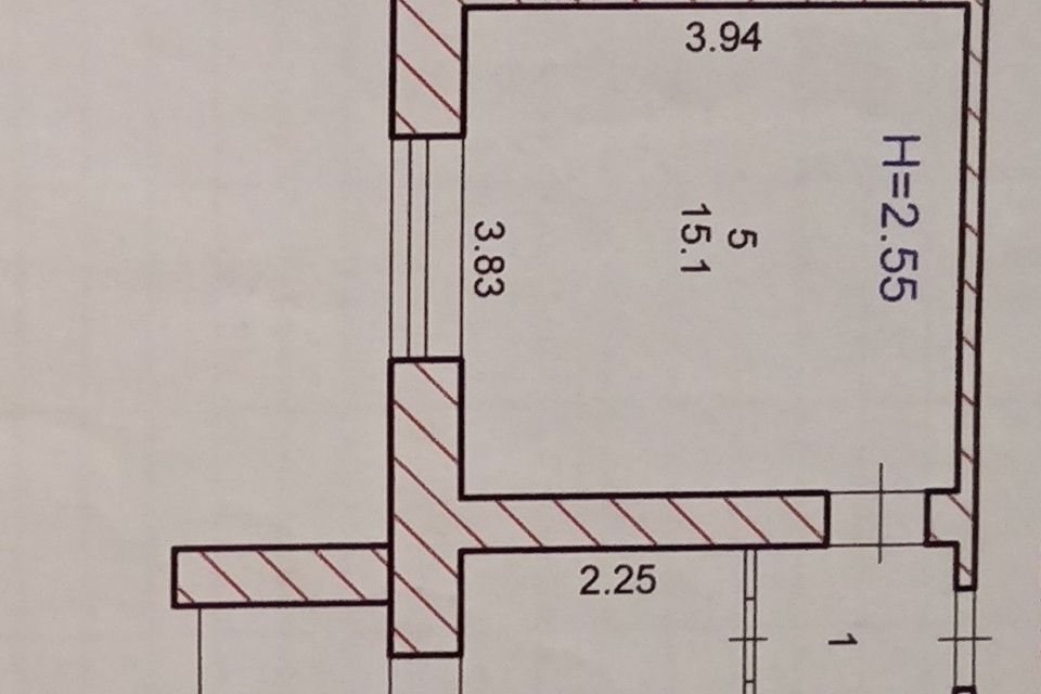 Продаётся 1-комнатная квартира, 28.5 м²