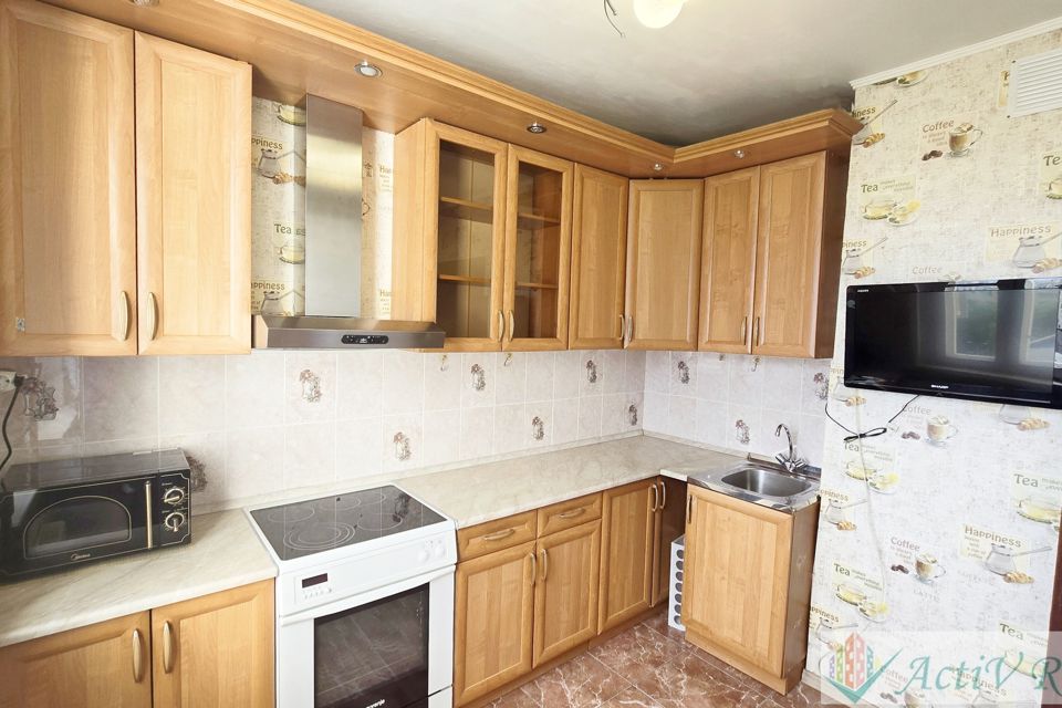 Продаётся 1-комнатная квартира, 38.7 м²