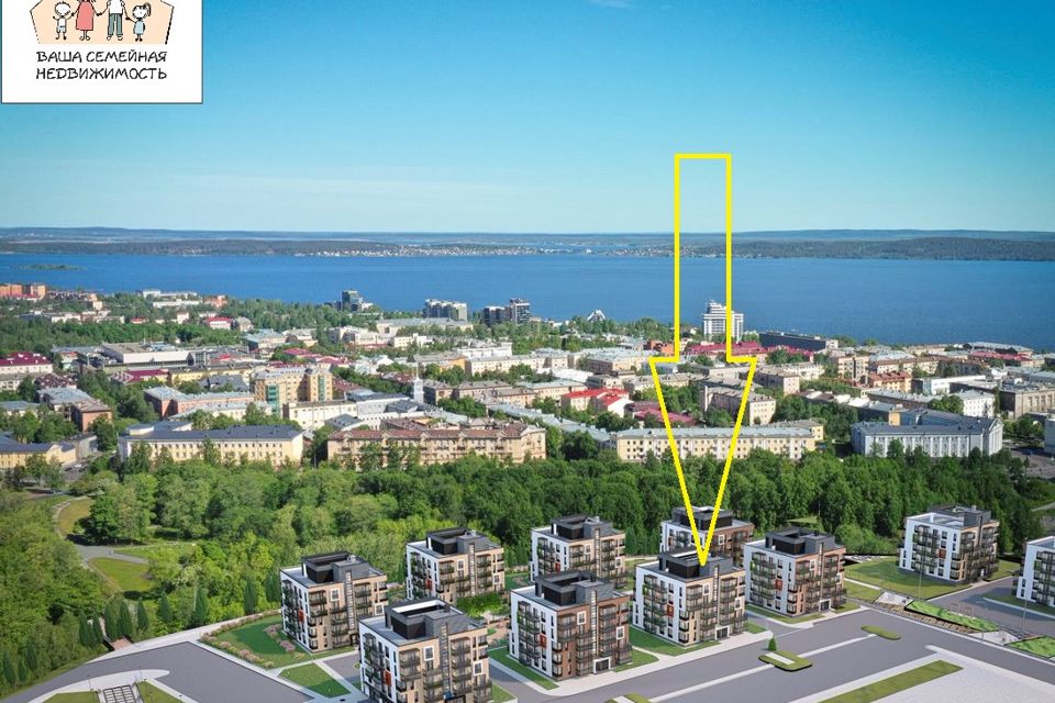 Продаётся 2-комнатная квартира, 51.2 м²