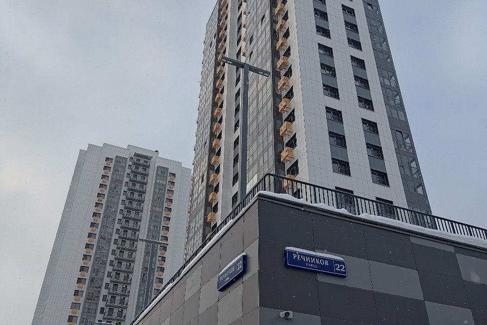 Продаётся 1-комнатная квартира, 39.5 м²