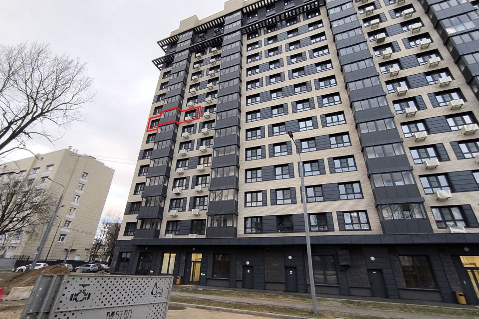 Продаётся 2-комнатная квартира, 56.2 м²
