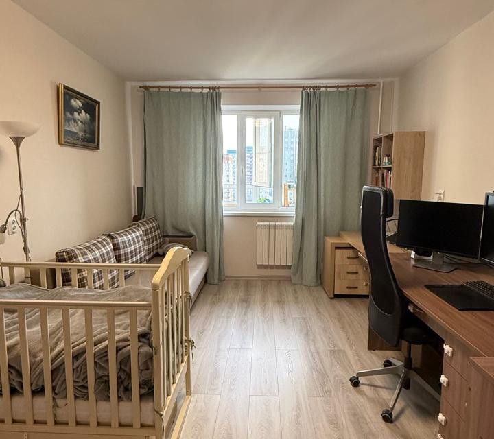 Продаётся 1-комнатная квартира, 38.5 м²