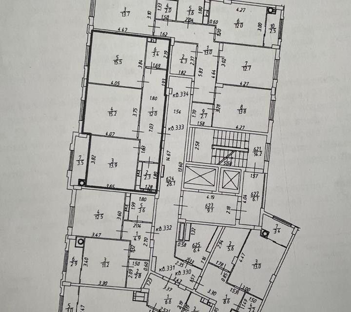 Продаётся 2-комнатная квартира, 66 м²