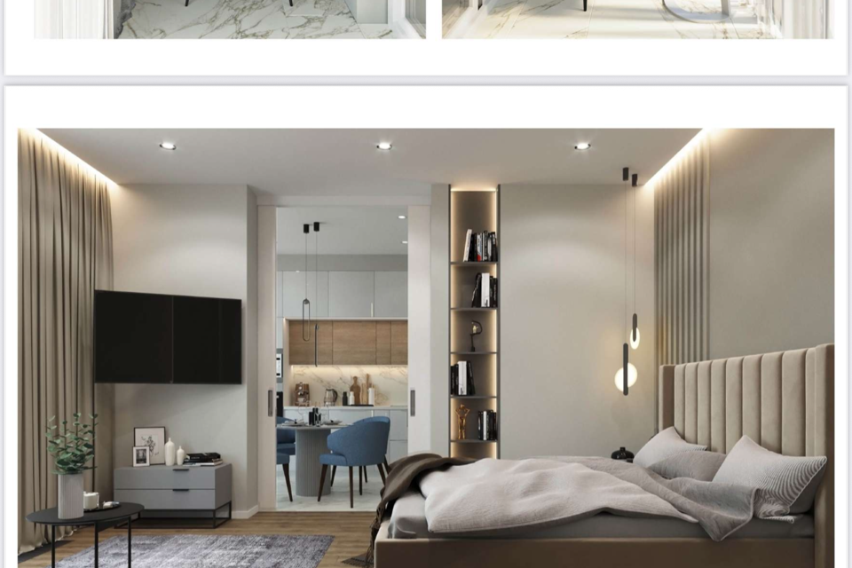 Продаётся 1-комнатная квартира, 48 м²