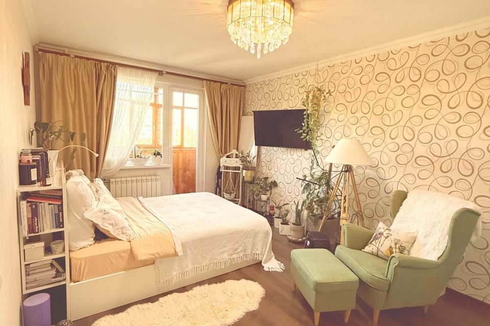Продаётся 1-комнатная квартира, 36.8 м²