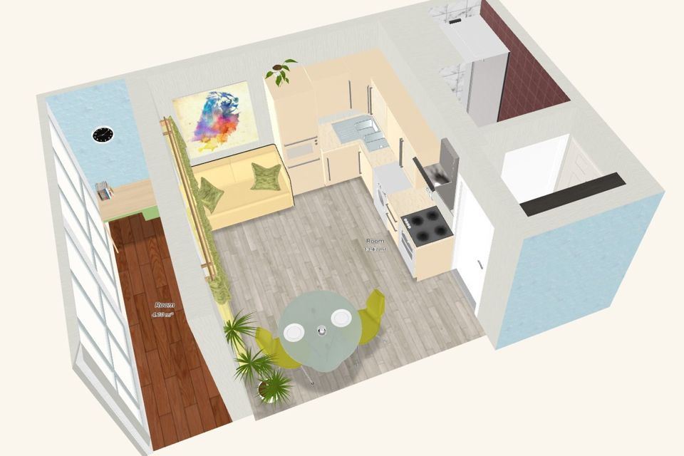 Продаётся студия, 18.3 м²