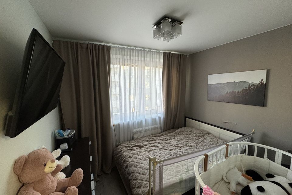 Продаётся 1-комнатная квартира, 43.3 м²