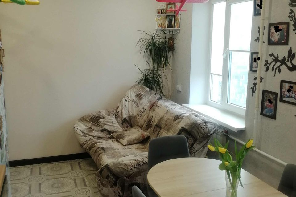 Продаётся 1-комнатная квартира, 45.3 м²