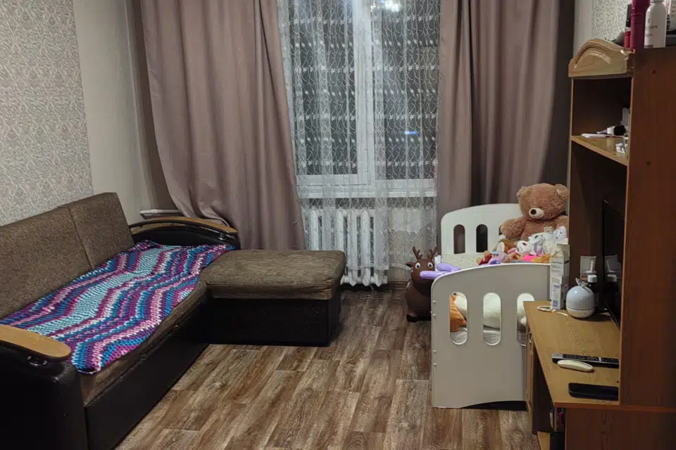 Продаётся 3-комнатная квартира, 59.1 м²