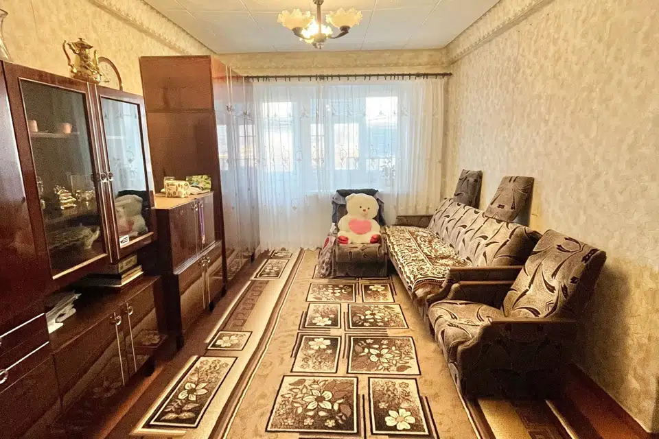 Продаётся 3-комнатная квартира, 55.4 м²