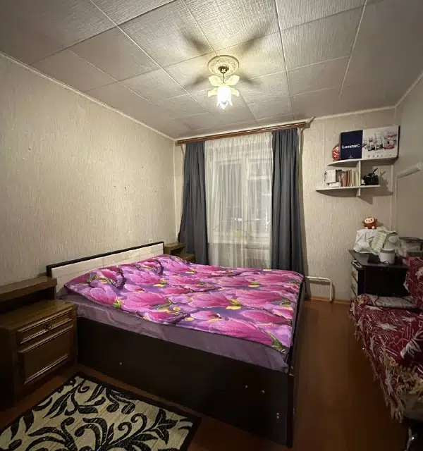Продаётся 3-комнатная квартира, 59.8 м²