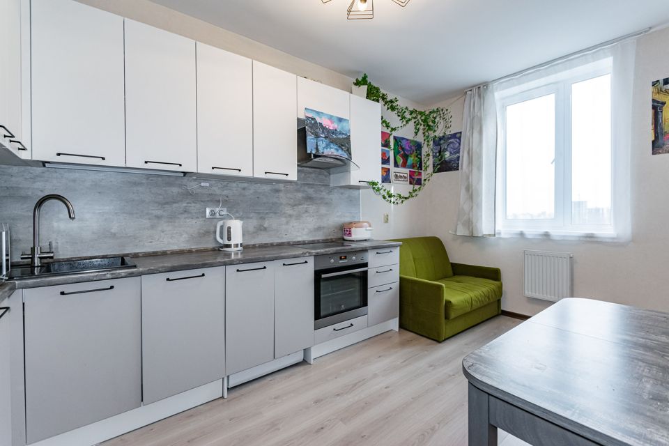 Продаётся 1-комнатная квартира, 36.6 м²
