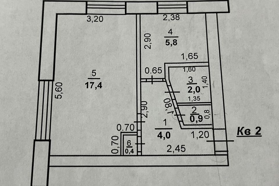 Продаётся 1-комнатная квартира, 30.5 м²