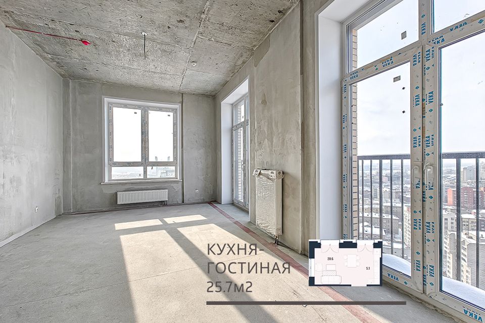 Продаётся 3-комнатная квартира, 90.1 м²