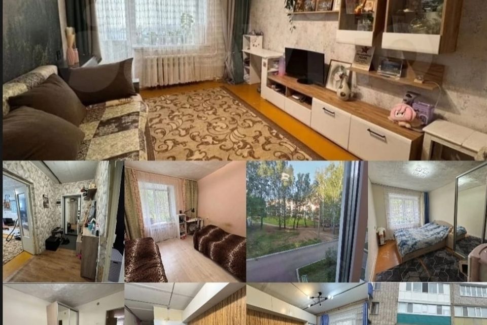 Продаётся 3-комнатная квартира, 62.4 м²