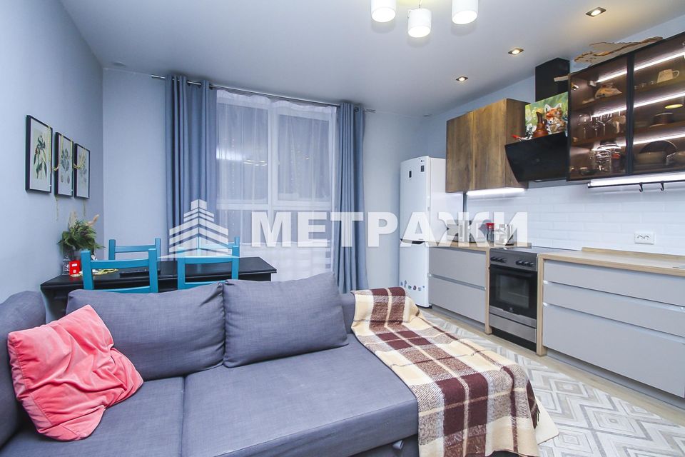 Продаётся 1-комнатная квартира, 52.1 м²