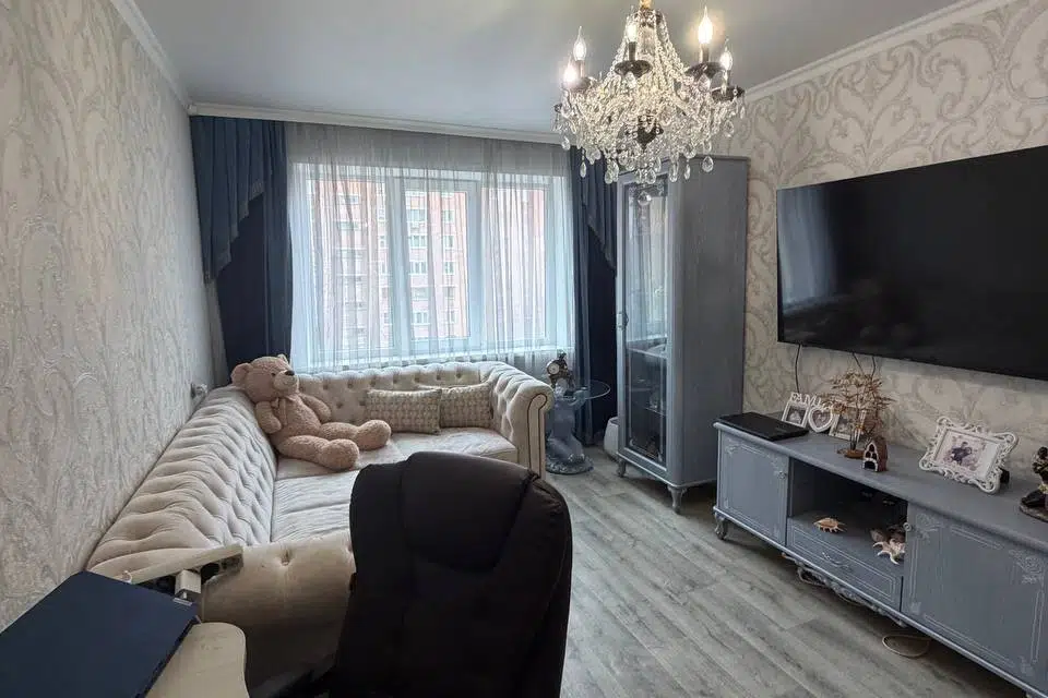 Продаётся 3-комнатная квартира, 60.5 м²