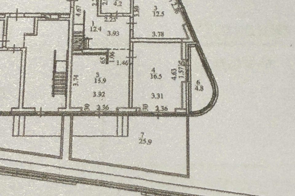 Продаётся 2-комнатная квартира, 86 м²