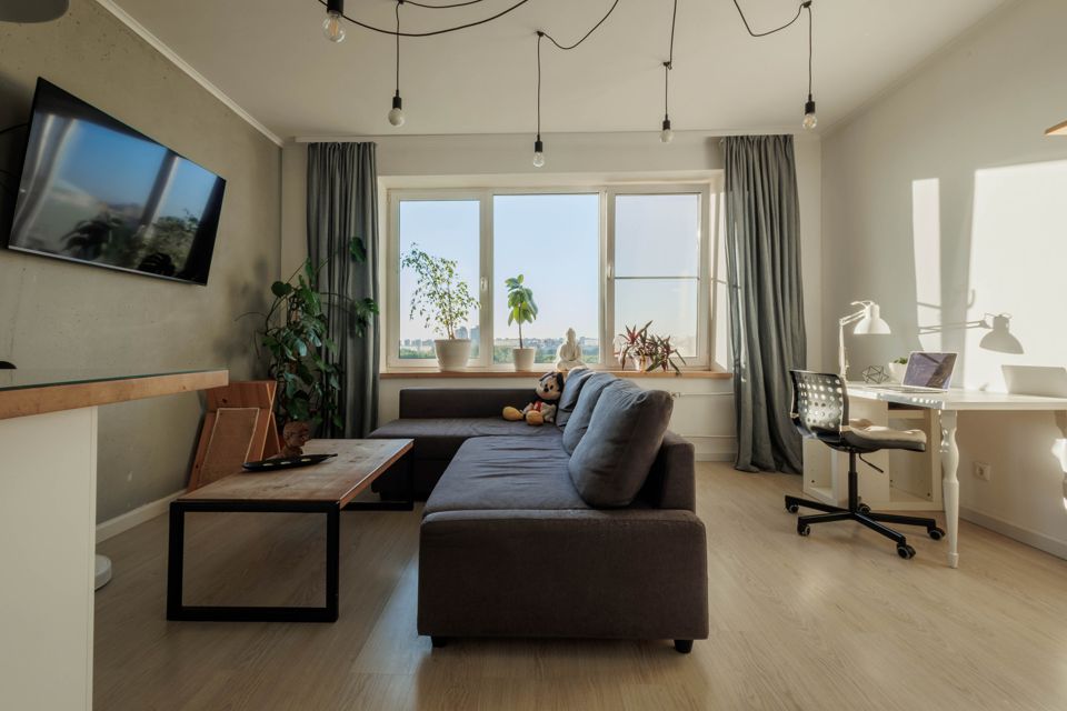 Продаётся 1-комнатная квартира, 46 м²