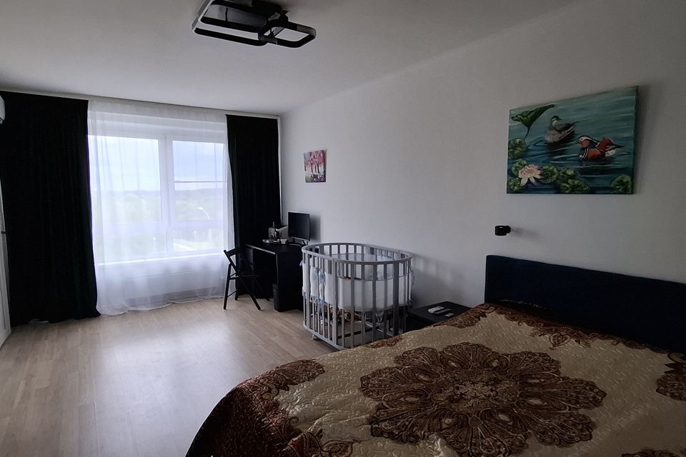 Продаётся 1-комнатная квартира, 46.5 м²