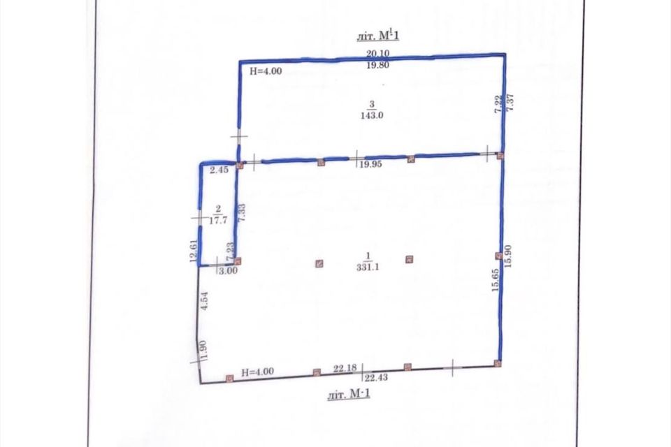 Продаётся помещение своб. назначения, 492 м²