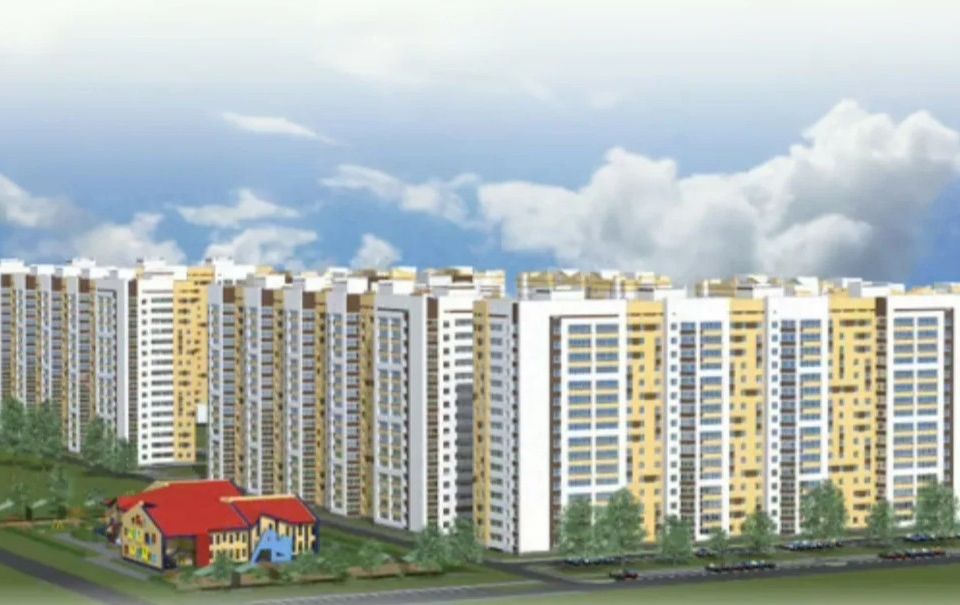 Продаётся 1-комнатная квартира, 43.6 м²