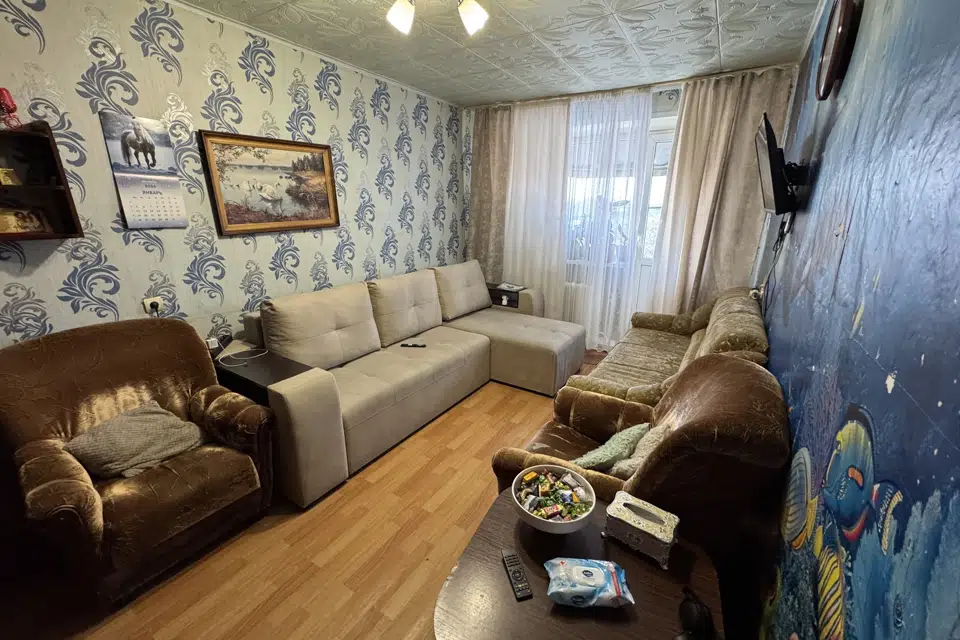 Продаётся 2-комнатная квартира, 44.2 м²