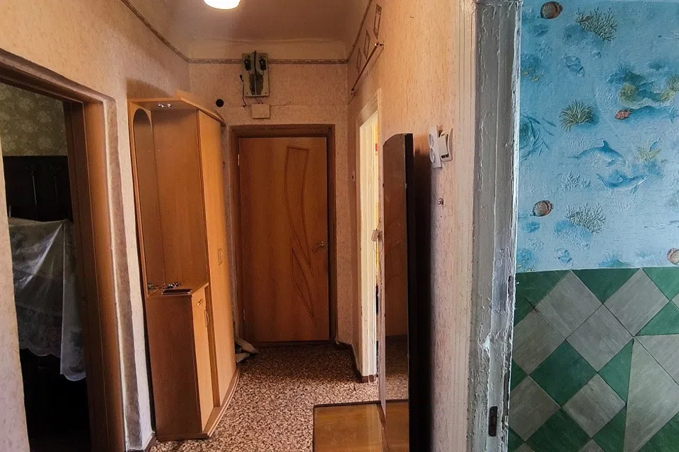 Продаётся 3-комнатная квартира, 57.7 м²