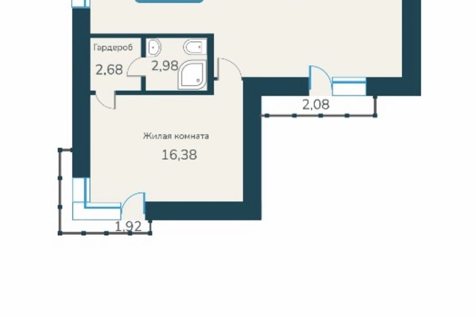 Продаётся студия, 95.1 м²