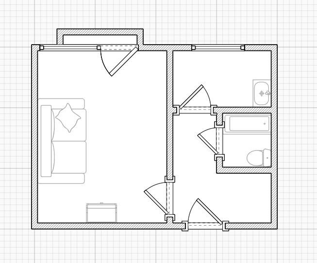 Продаётся 1-комнатная квартира, 30 м²