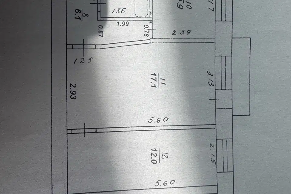 Продаётся 2-комнатная квартира, 44.1 м²