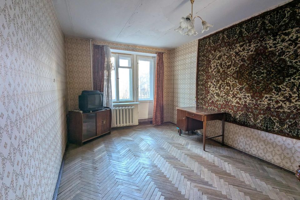 Продаётся 3-комнатная квартира, 57.3 м²