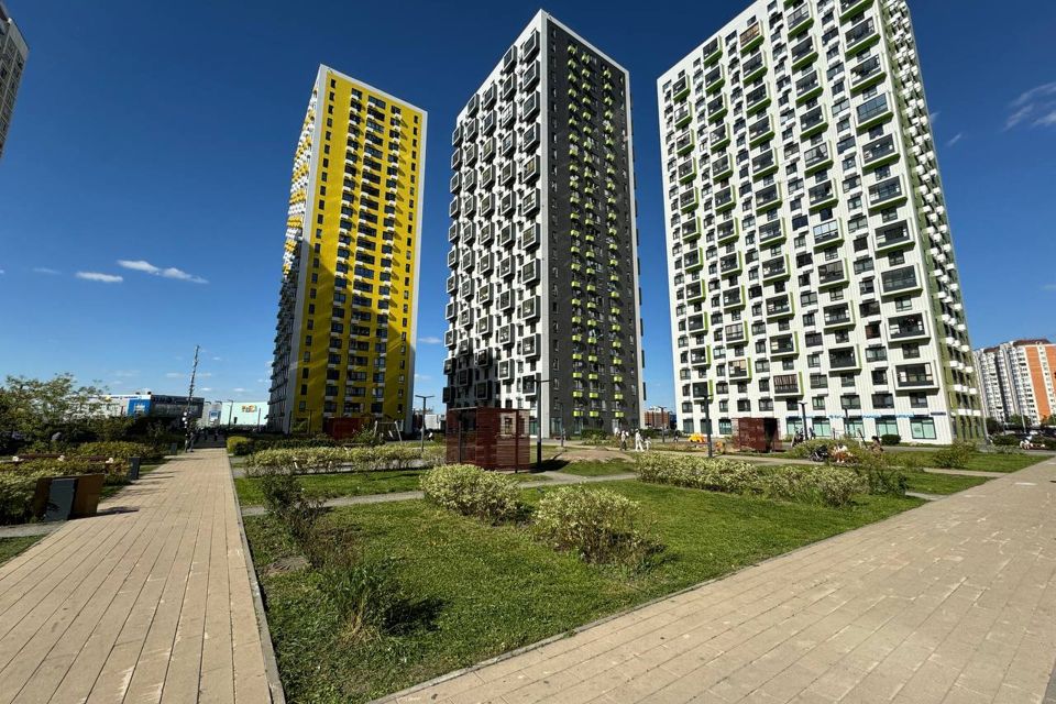 Продаётся 1-комнатная квартира, 42.8 м²