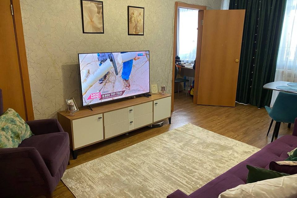 Продаётся 3-комнатная квартира, 54.6 м²