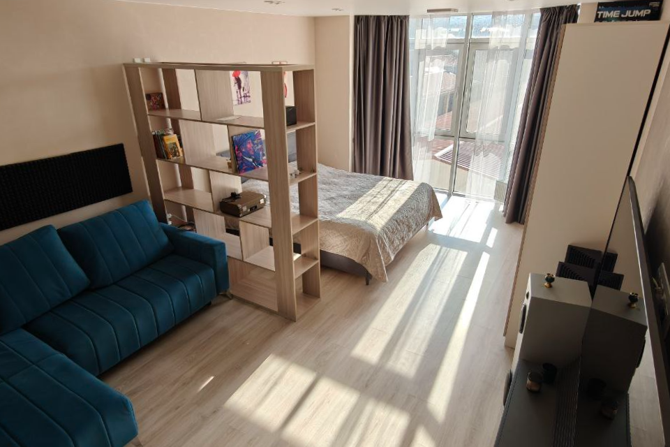 Продаётся 1-комнатная квартира, 45.6 м²