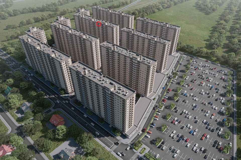 Продаётся 1-комнатная квартира, 35.1 м²