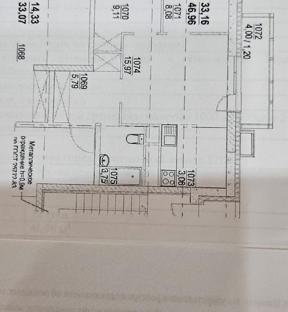 Продаётся 2-комнатная квартира, 47 м²