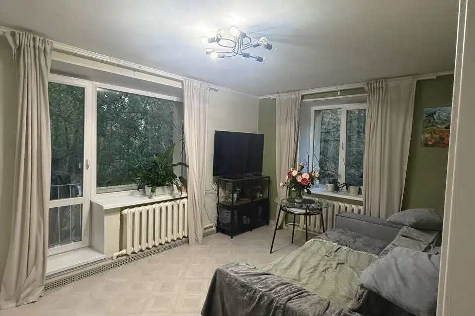 Продаётся 2-комнатная квартира, 42.5 м²