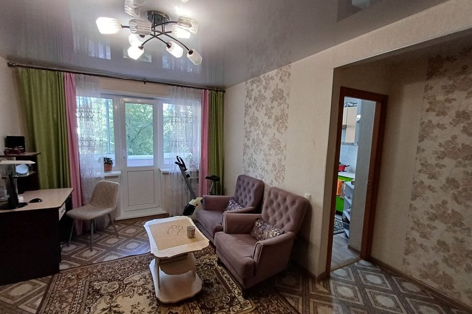 Продаётся 2-комнатная квартира, 46.6 м²