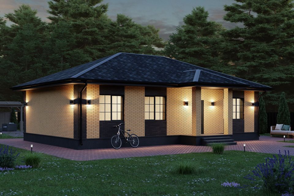 Продаётся 1-этажный дом, 105 м²