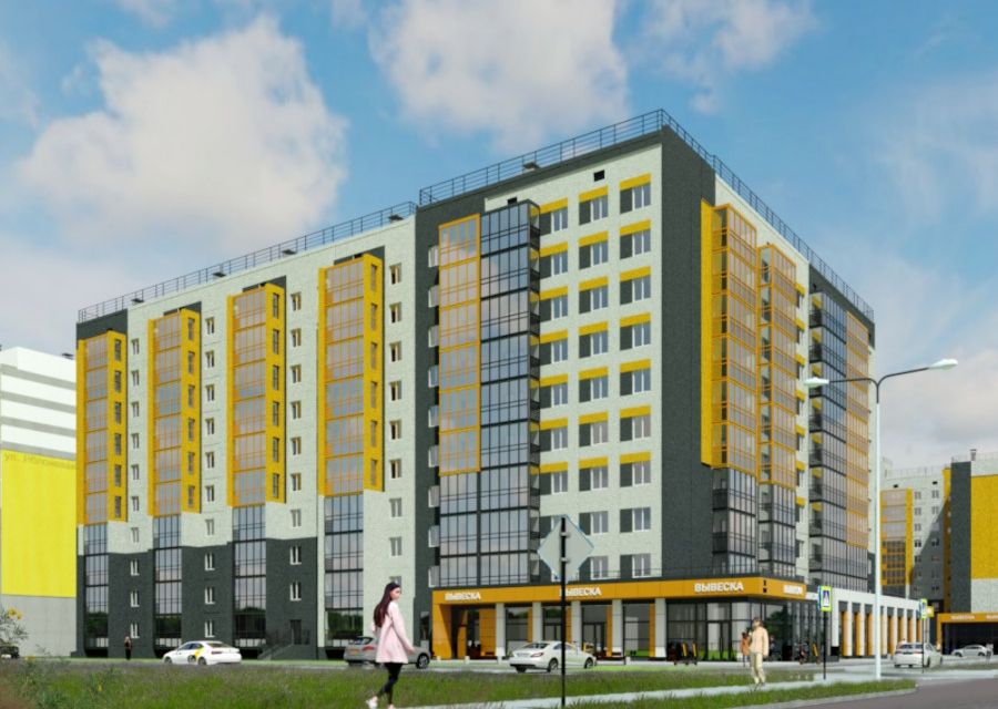 Продаётся 1-комнатная квартира, 42.05 м²