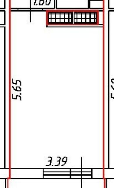 Продаётся студия, 23.8 м²