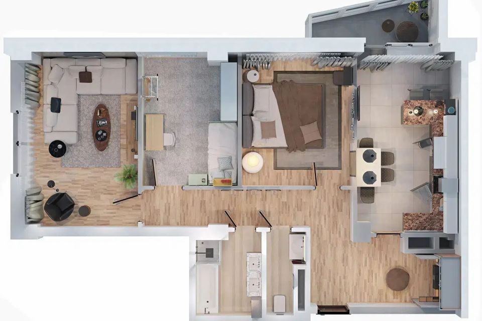 Продаётся 3-комнатная квартира, 88.5 м²