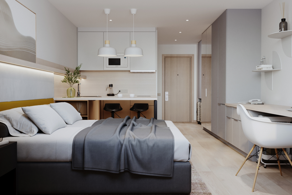 Продаётся студия, 35 м²