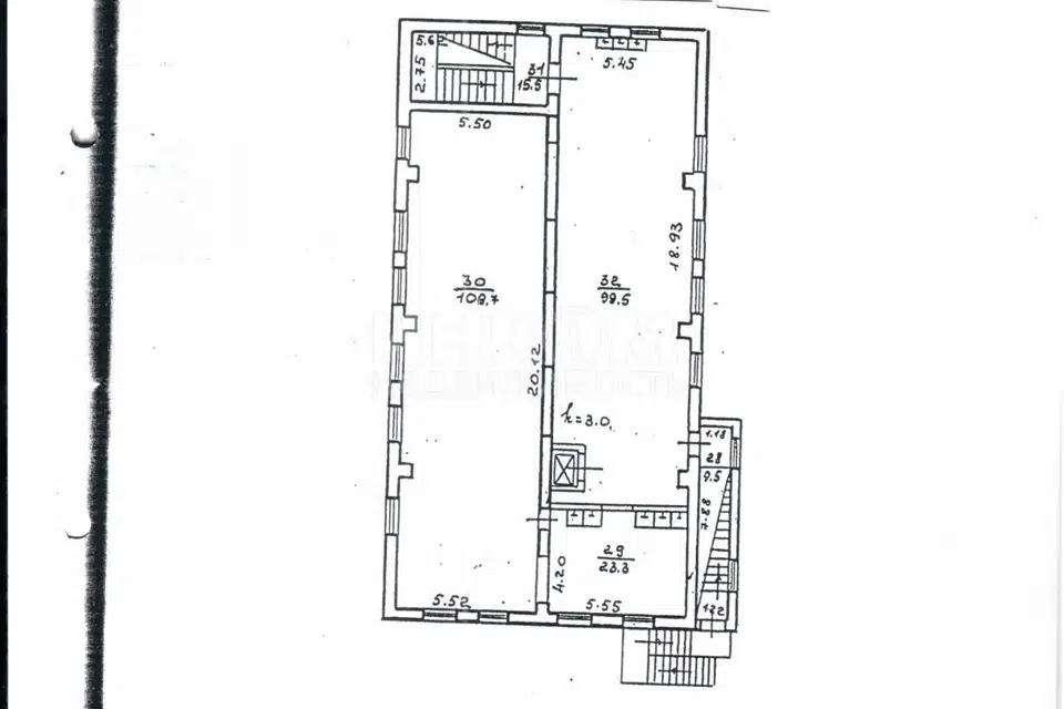 Продаётся помещение своб. назначения, 1277 м²