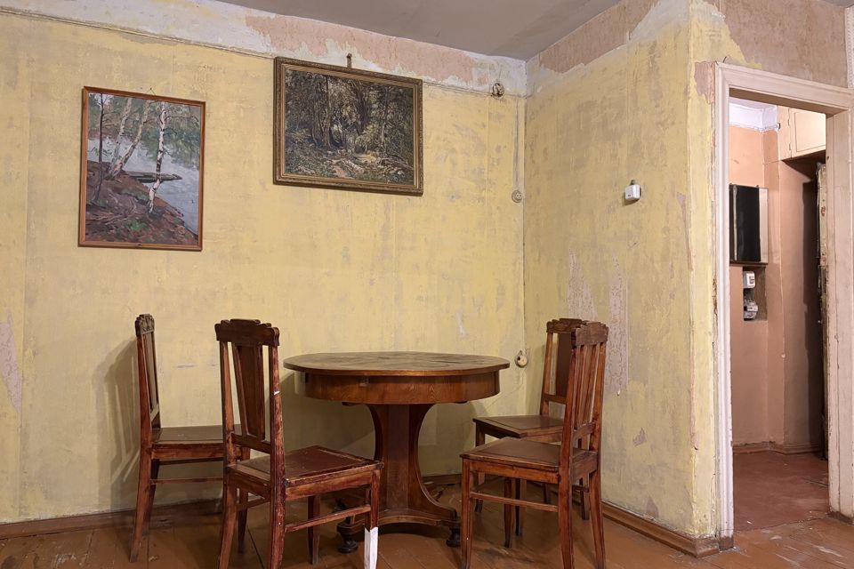 Продаётся 3-комнатная квартира, 54.6 м²