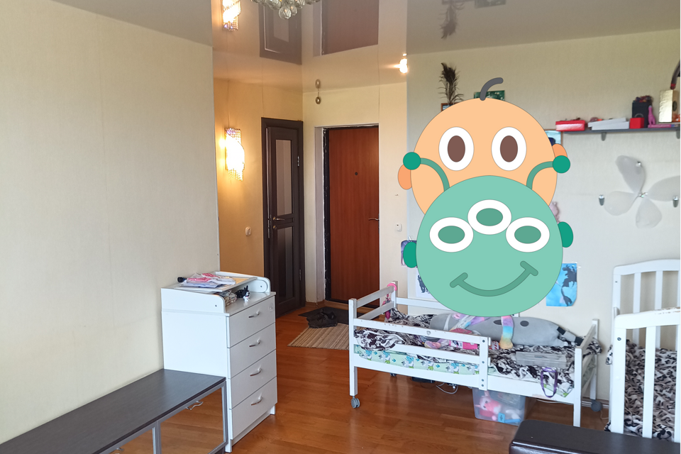 Продаётся 1-комнатная квартира, 37 м²