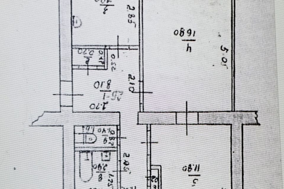 Продаётся 3-комнатная квартира, 57 м²