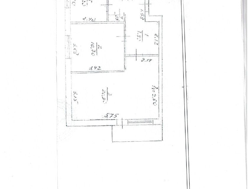 Продаётся 2-комнатная квартира, 50.4 м²